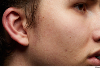 HD Skin Johny Jarvis cheek ear face head skin pores…
